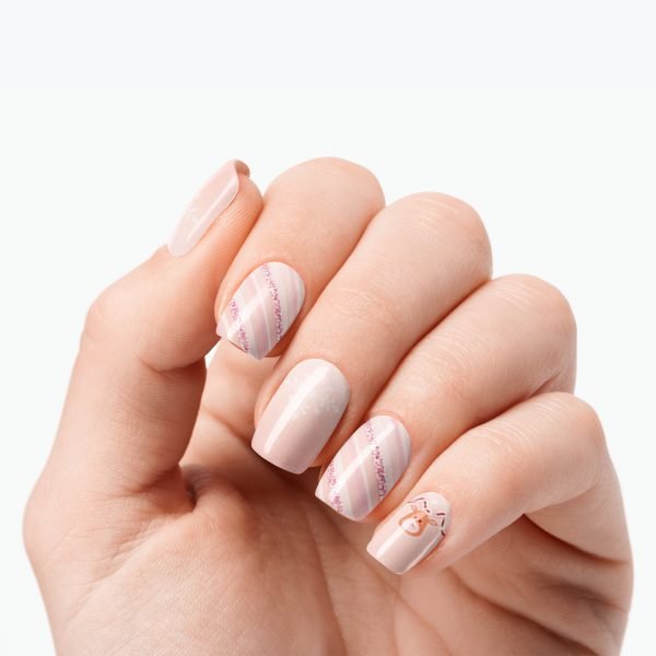 Pink Wonderland Semi-Cured Gel Nail Strips